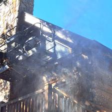 Log Home Surface Stripping And Staining In Jasper GA 26